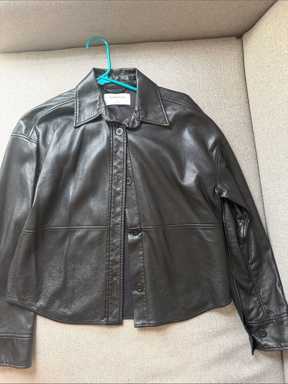 Aritzia Babaton Pelli Hip Shirt Jacket